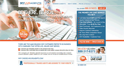 Desktop Screenshot of myliveagents.com